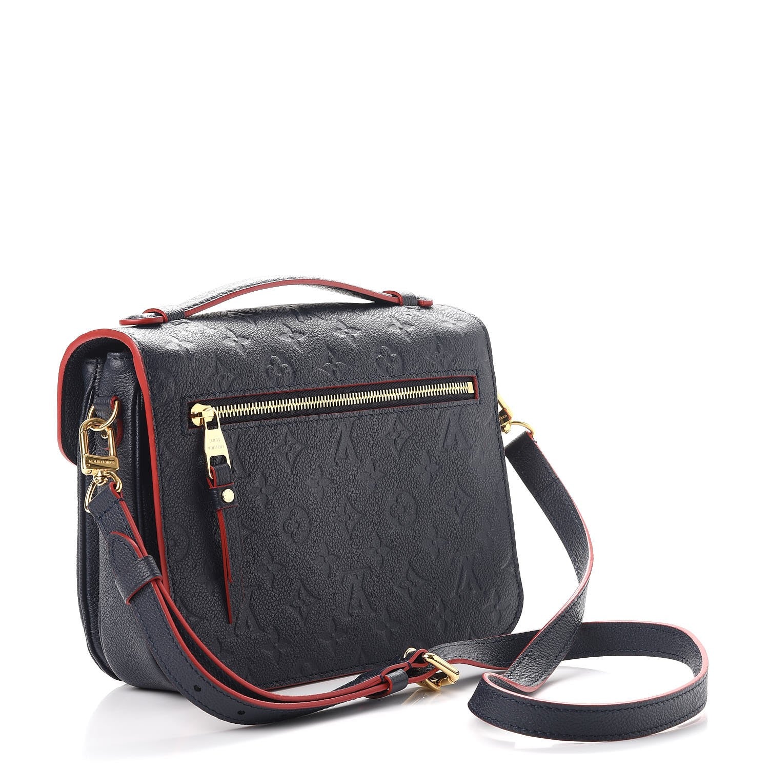 Louis Vuitton Empreinte Pochette Metis Marine Rouge 3 of 8