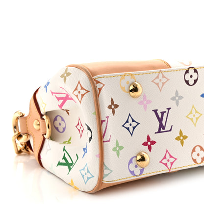 Louis Vuitton Monogram Multicolor Beverly MM White 8 of 10