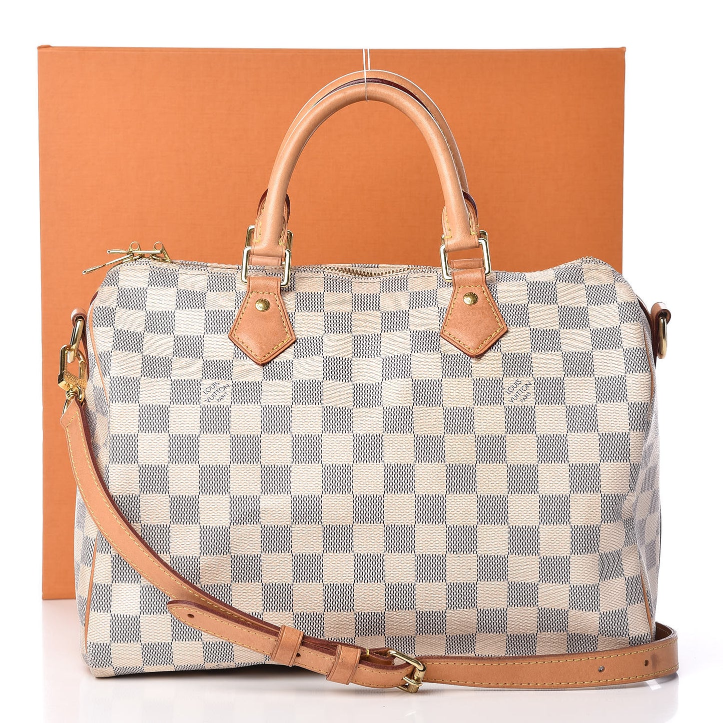 Damier Azur Speedy Bandouliere 30
