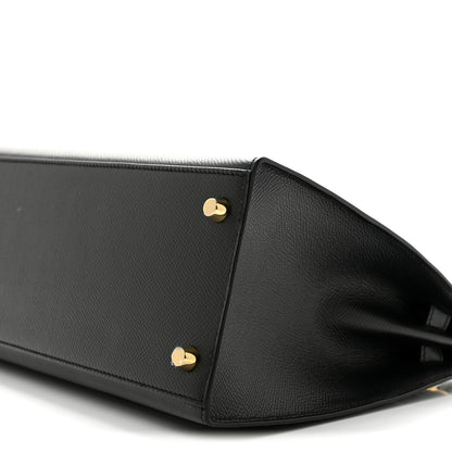 Hermes Epsom Kelly Sellier 28 Black 10 of 11