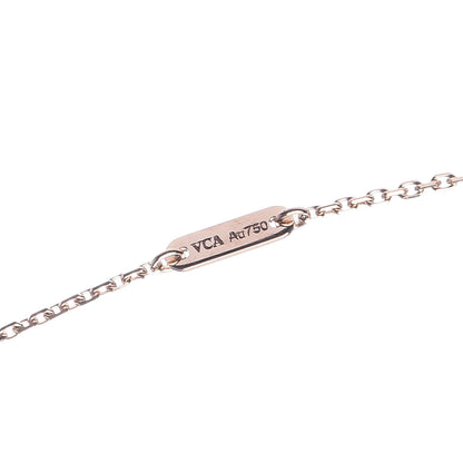 Van Cleef & Arpels 18K Rose Gold Carnelian Sweet Alhambra Heart Pendant Necklace 6 of 8