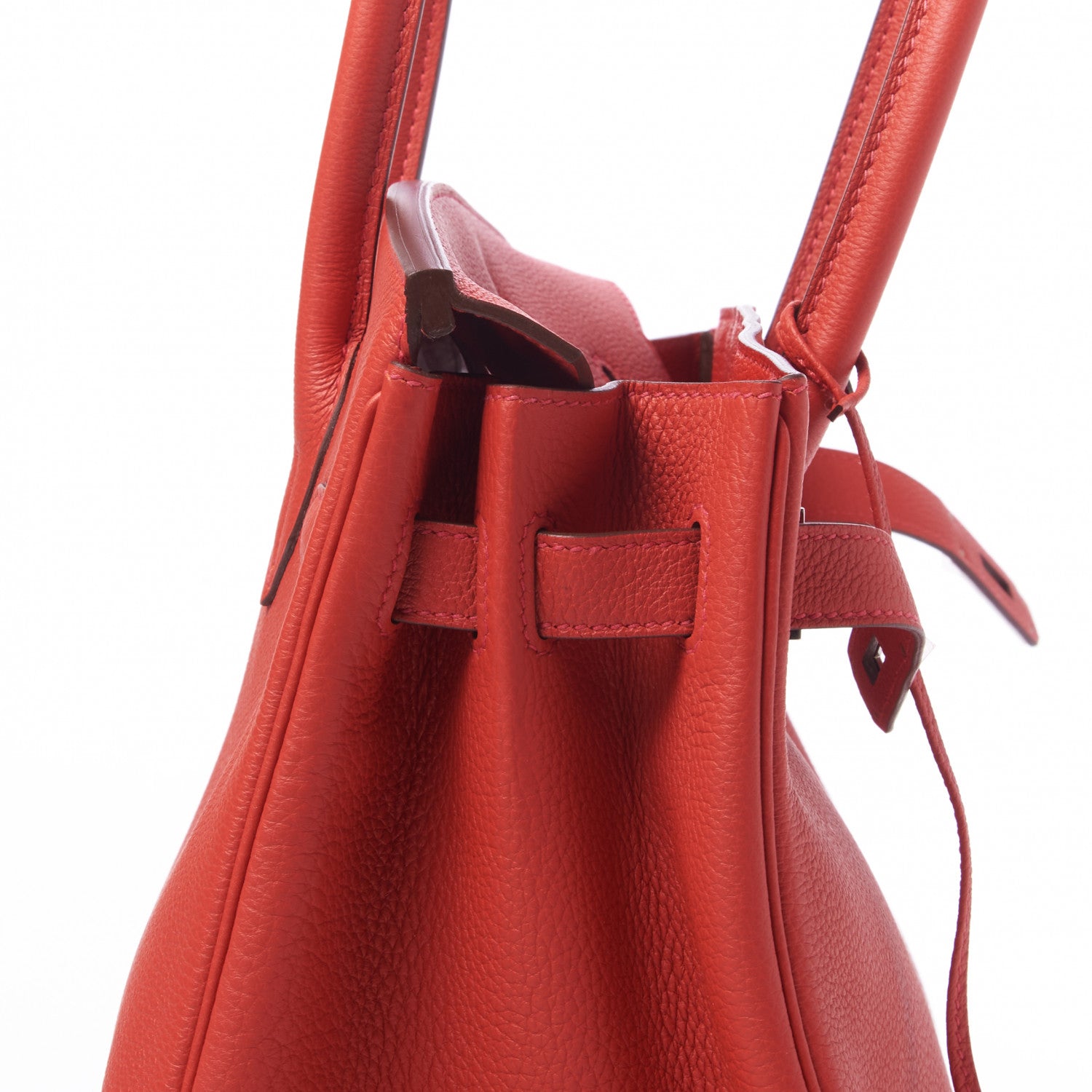 Hermes Togo Birkin 30 Geranium 12 of 32