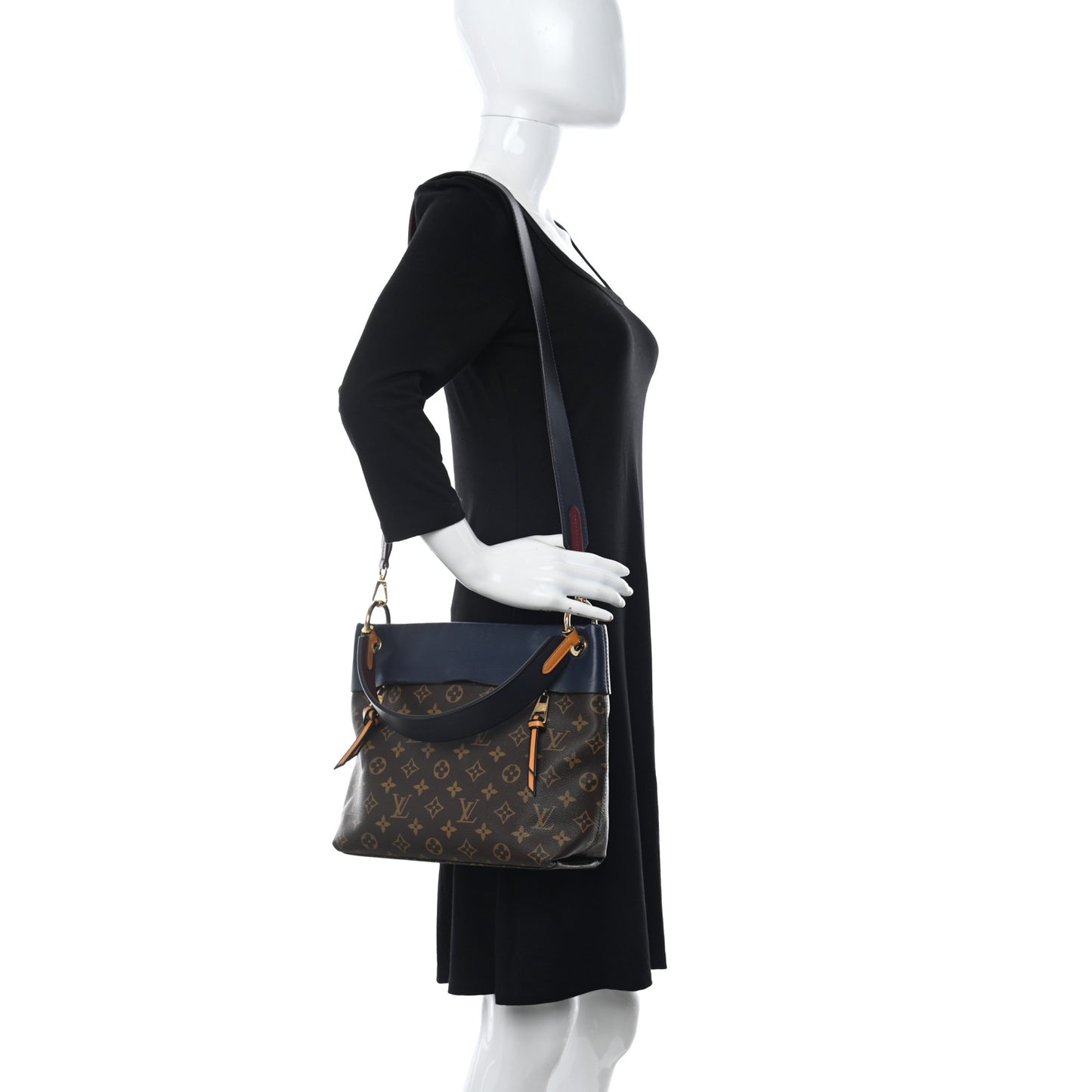 Monogram Tuileries Besace Marine Bordeaux