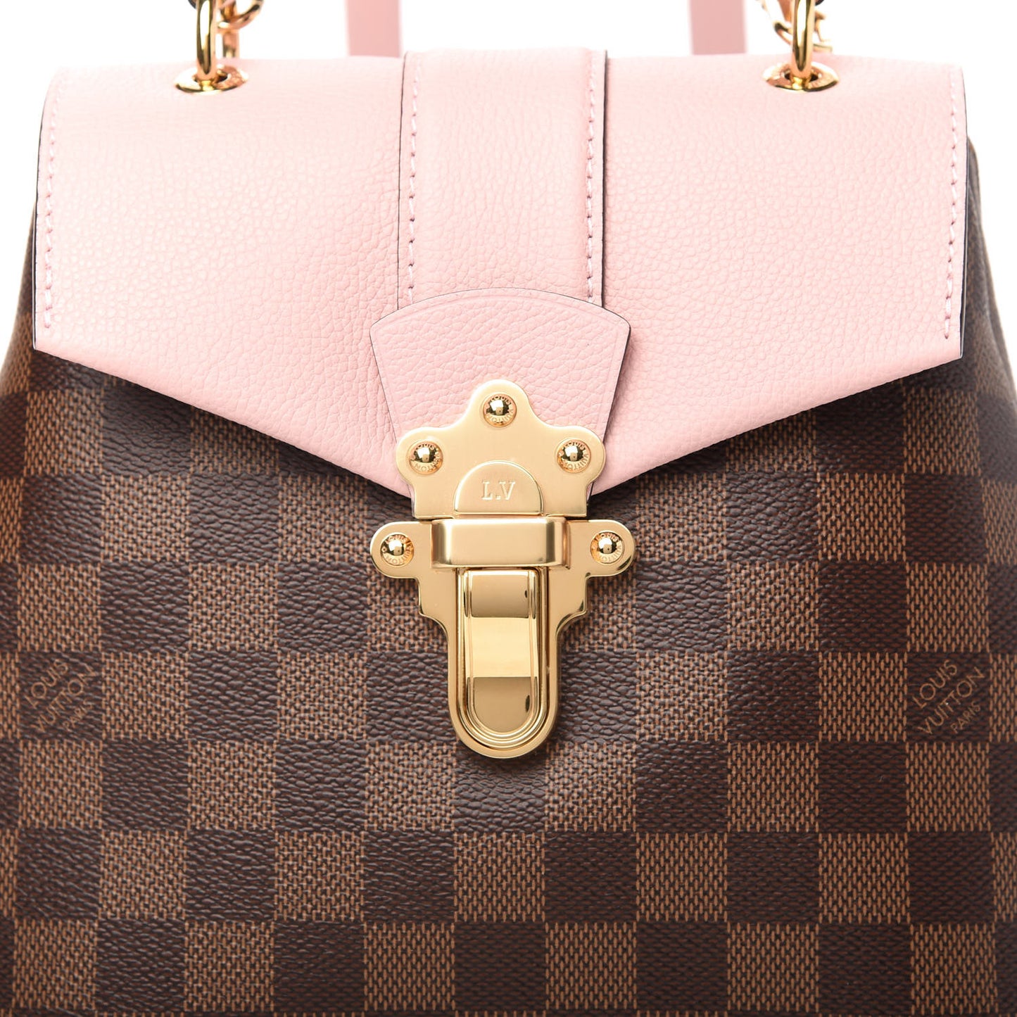 Damier Ebene Clapton Backpack Magnolia