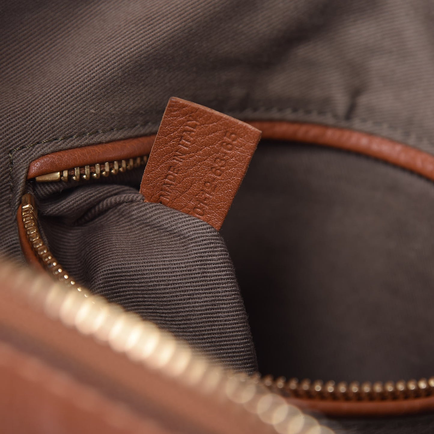 Calfskin Medium Marcie Satchel Tan