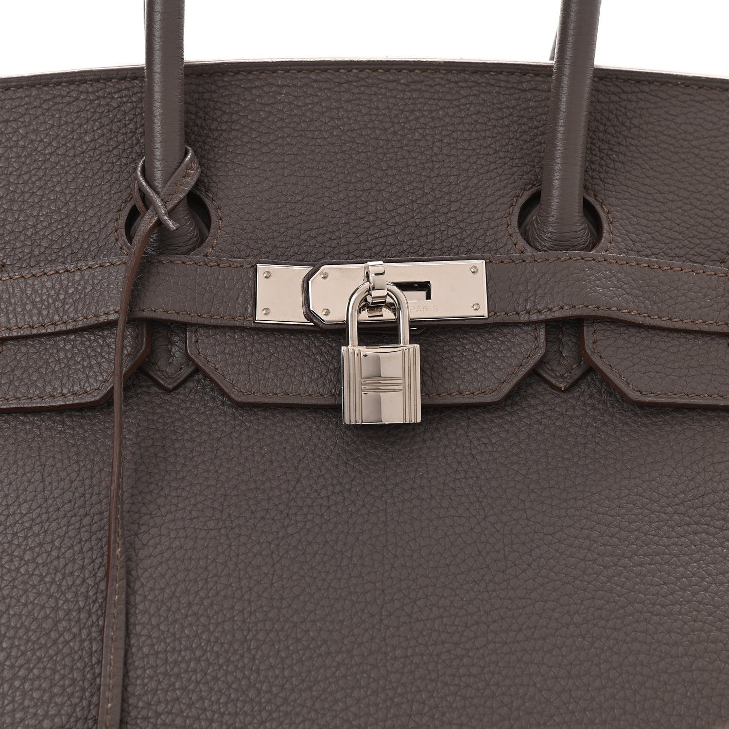 Hermes Togo Birkin 35 Etain 8 of 18