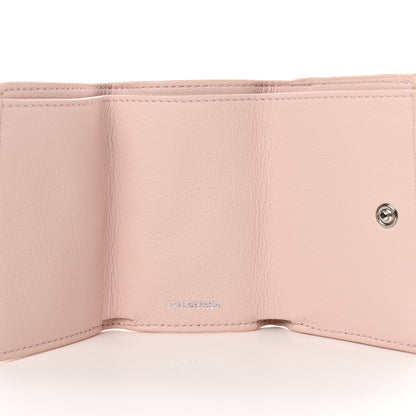 Balenciaga Smooth Calfskin Mini Papier Wallet Light Rose 5 of 9