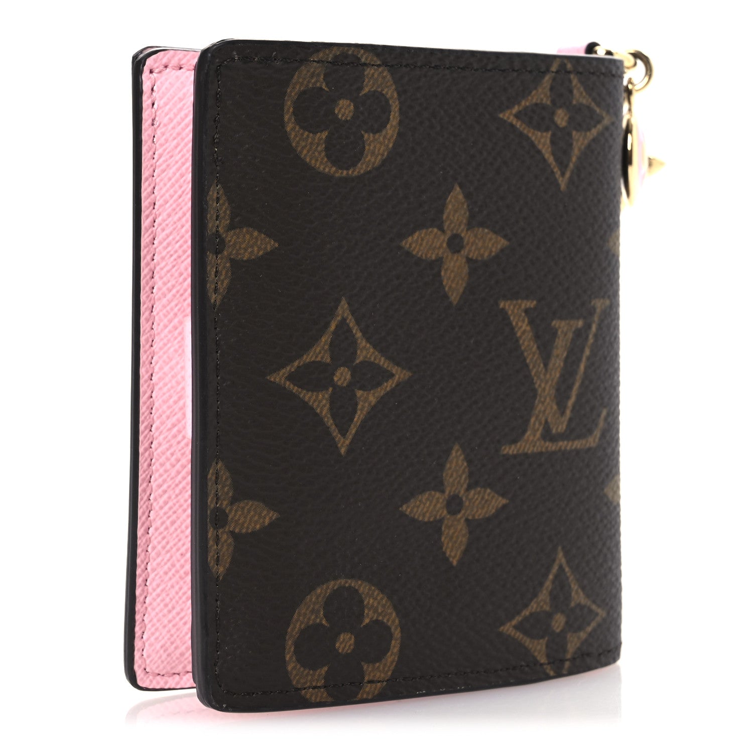 Louis Vuitton Monogram LV Charms Pocket Wallet Cotton Candy 3 of 9