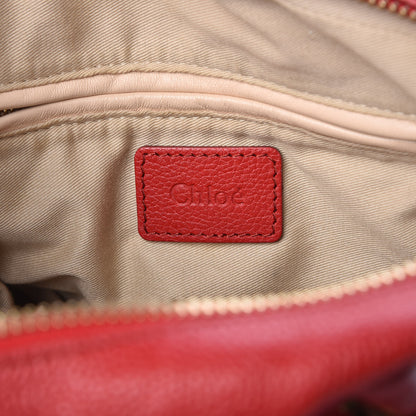 Chloe Calfskin Medium Paraty Holly Berry 6 of 17