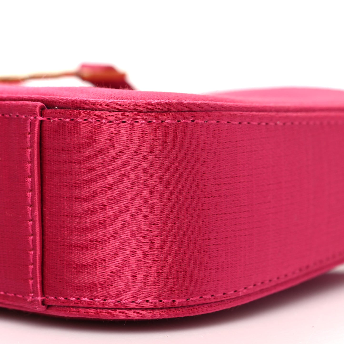 Satin Le 5 A 7 Mini Hobo Guava Pink