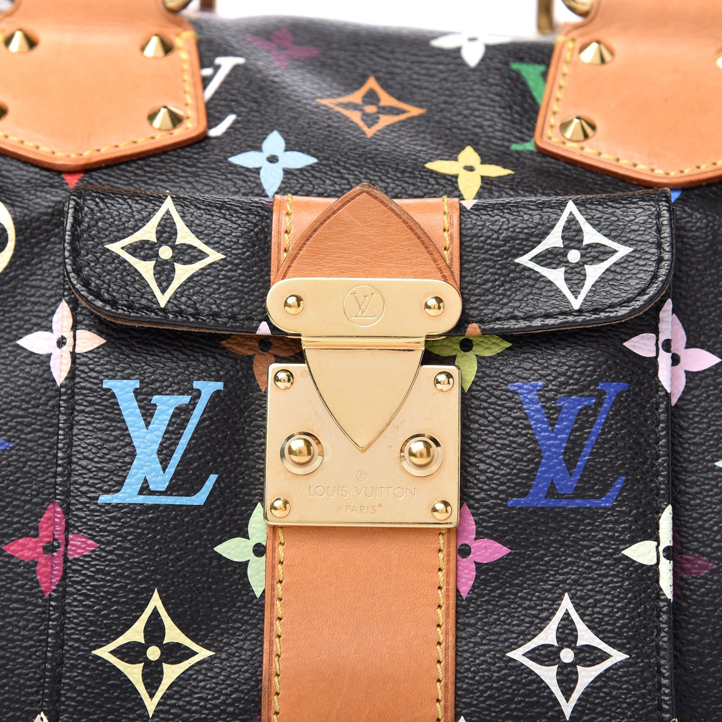 Monogram Multicolor Speedy 30 Black