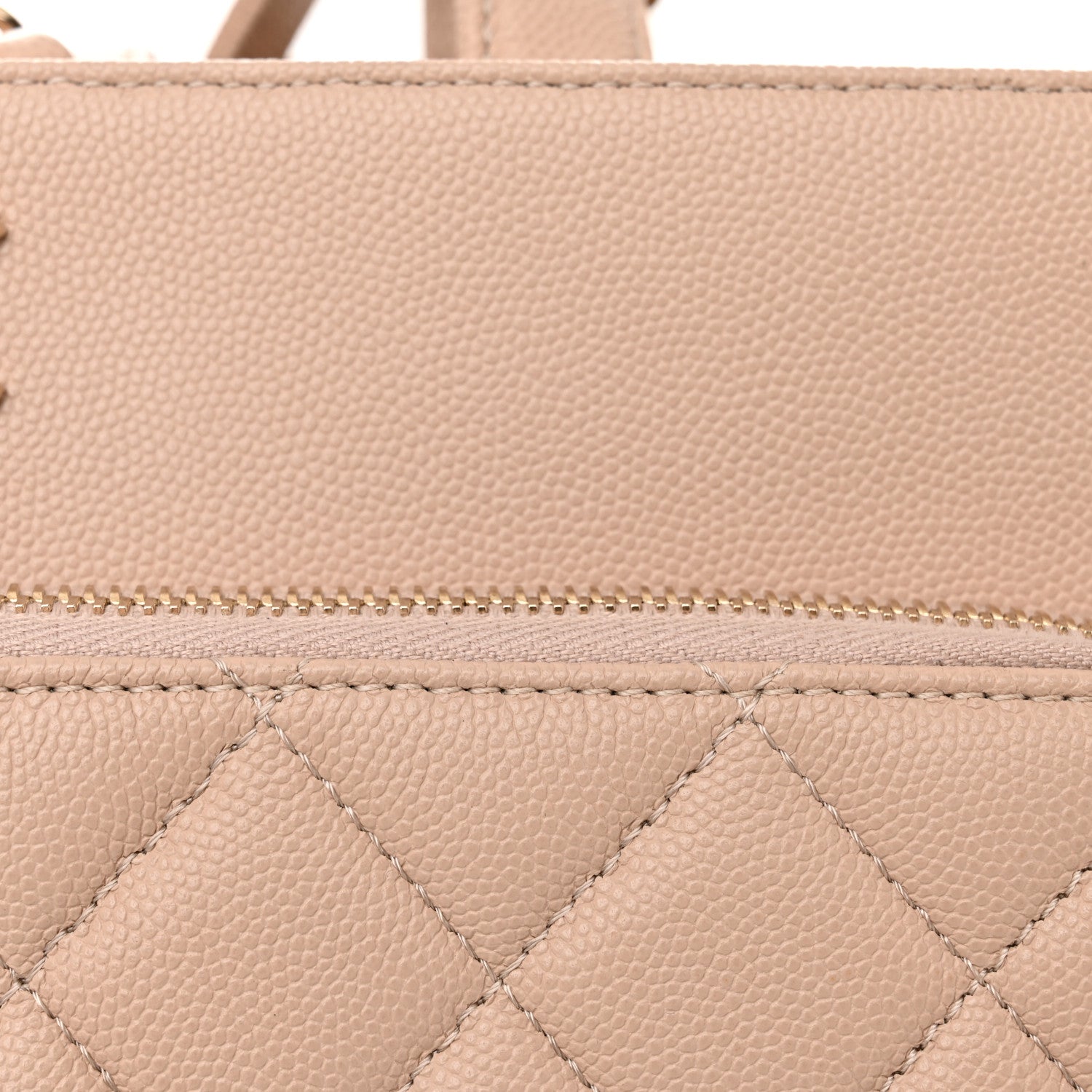 Chanel Caviar Quilted Large Business Affinity Shopping Bag Beige 11 of 15