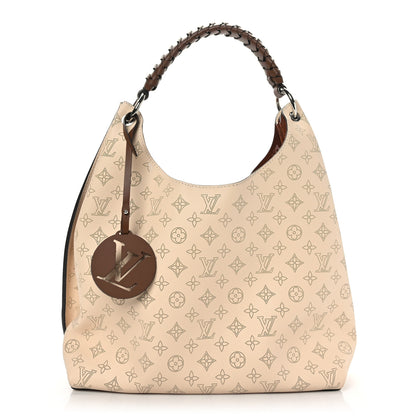 Louis Vuitton Mahina Carmel Hobo Creme 1 of 8