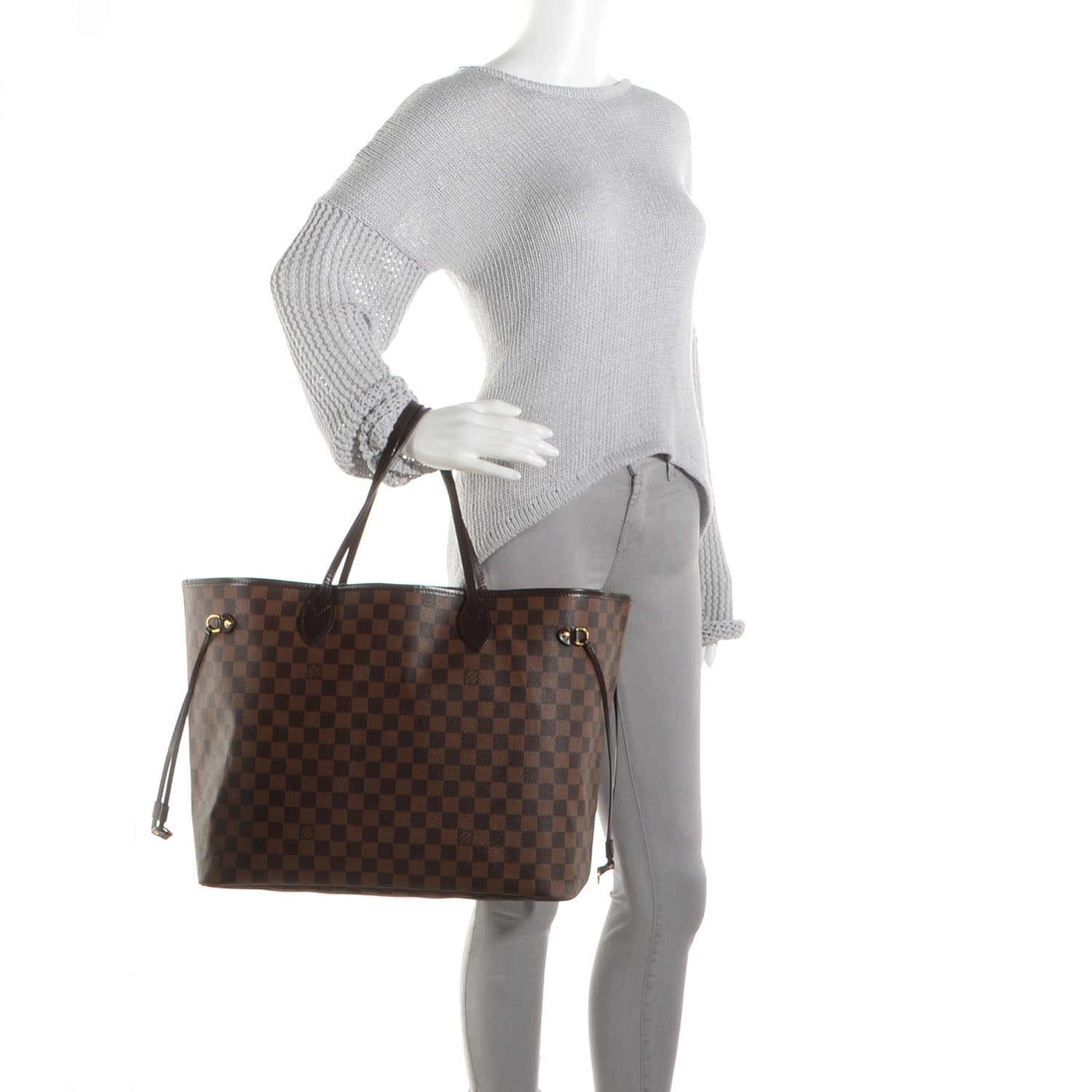 Louis Vuitton Damier Ebene Neverfull GM 2 of 7