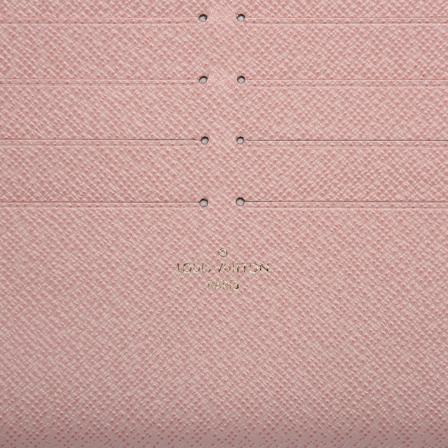 Damier Azur Pochette Felicie Chain Wallet Rose Ballerine