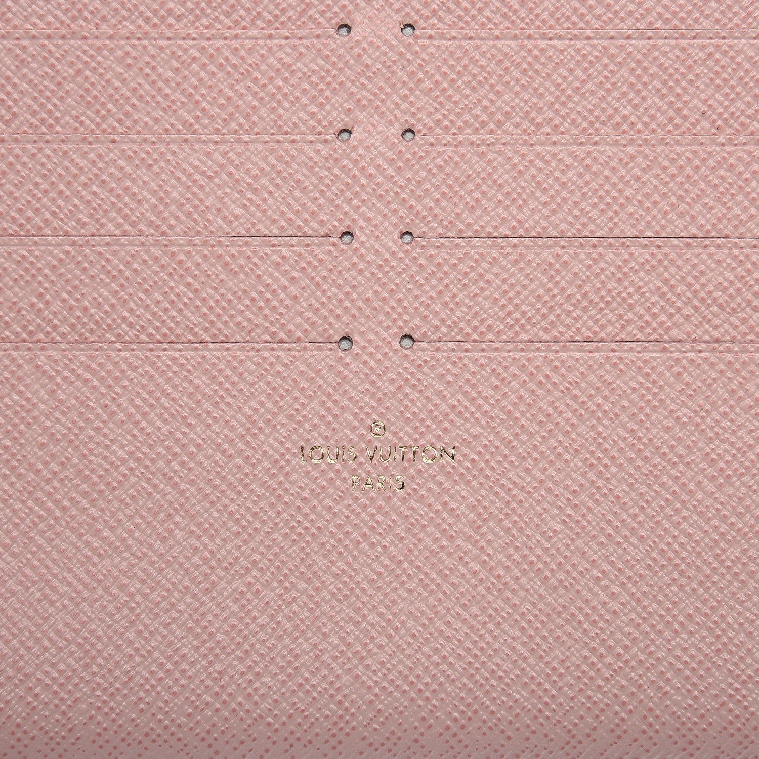 Louis Vuitton Damier Azur Pochette Felicie Chain Wallet Rose Ballerine 8 of 12