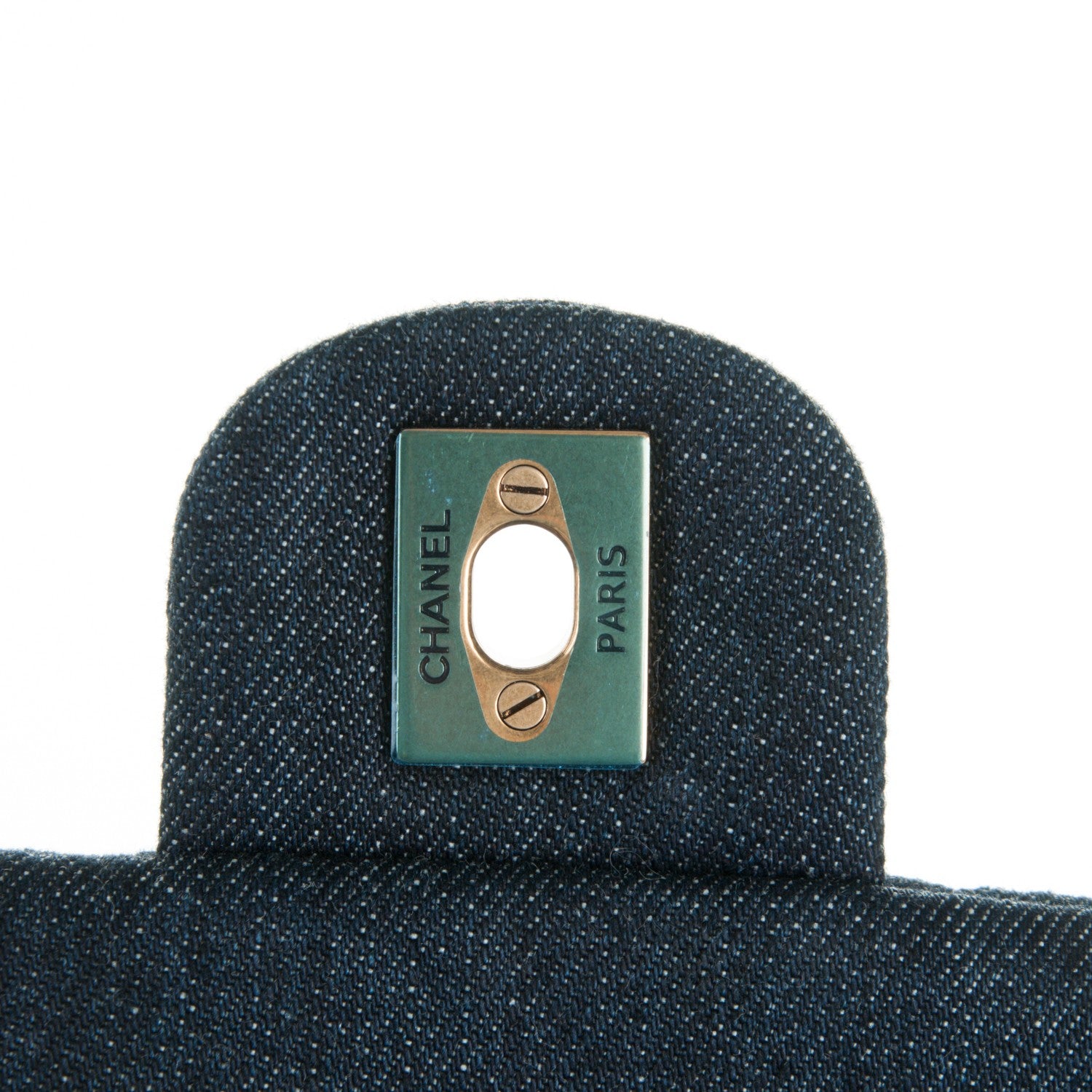 Chanel Washed Denim Quilted Small Urban Spirit Backpack Dark Blue 8 of 8