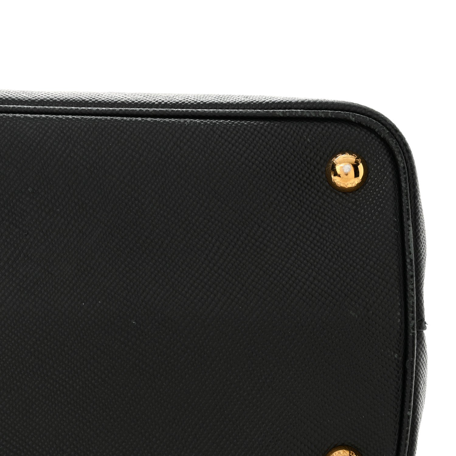 Prada Saffiano Cuir Small Double Bag Black Fuoco 16 of 16