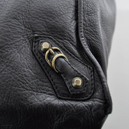 Balenciaga Veau Papier Basket Tote Black 5 of 8