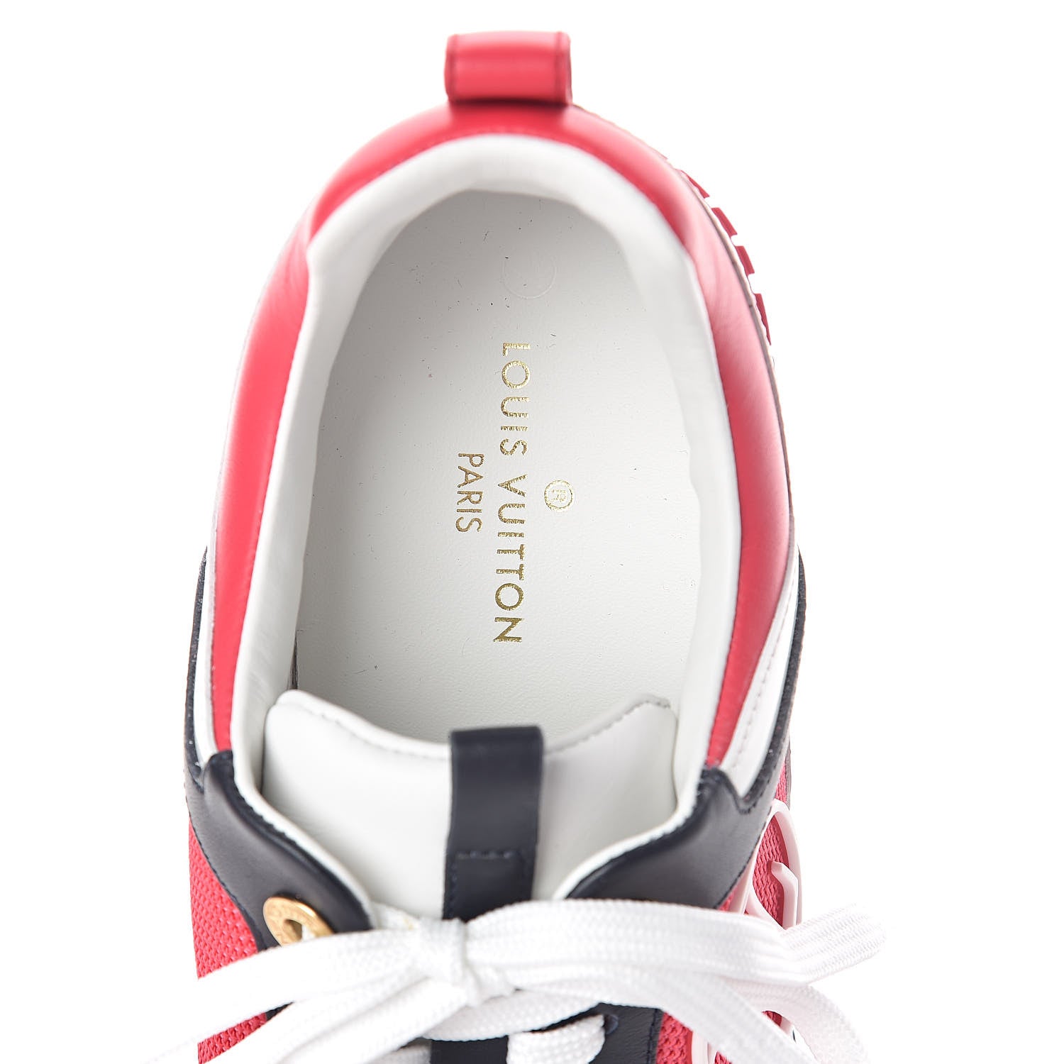 Louis Vuitton Calfskin Run Away Sneakers 36 Framboise Pink 5 of 7