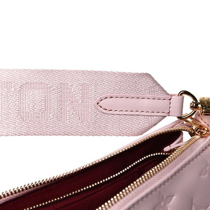 Louis Vuitton Lambskin Embossed Monogram Coussin PM Rose 12 of 13