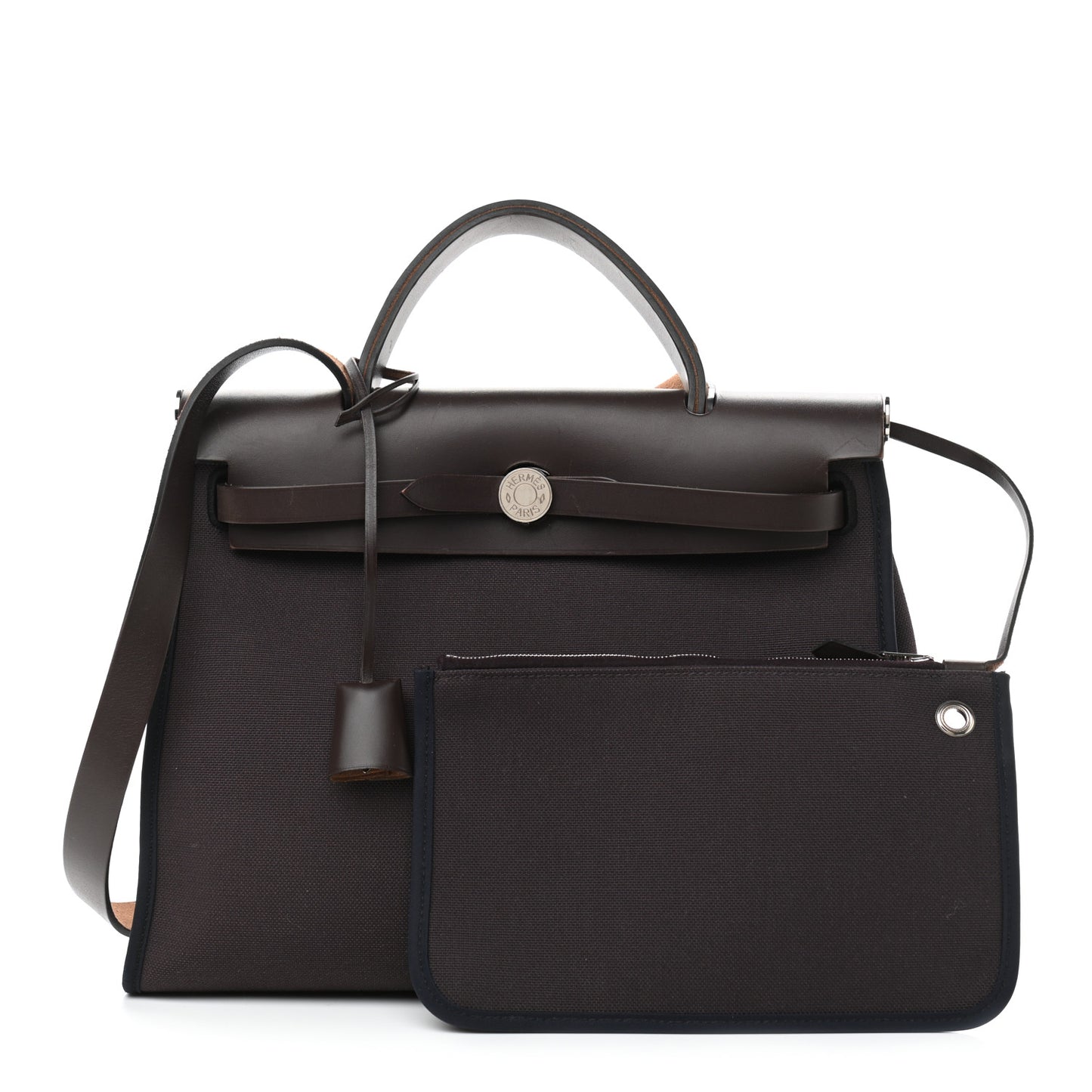 Vache Hunter Toile Herbag Zip 31 PM Prune Black Marine