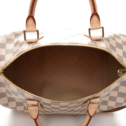 Louis Vuitton Damier Azur Speedy Bandouliere 30 6 of 9