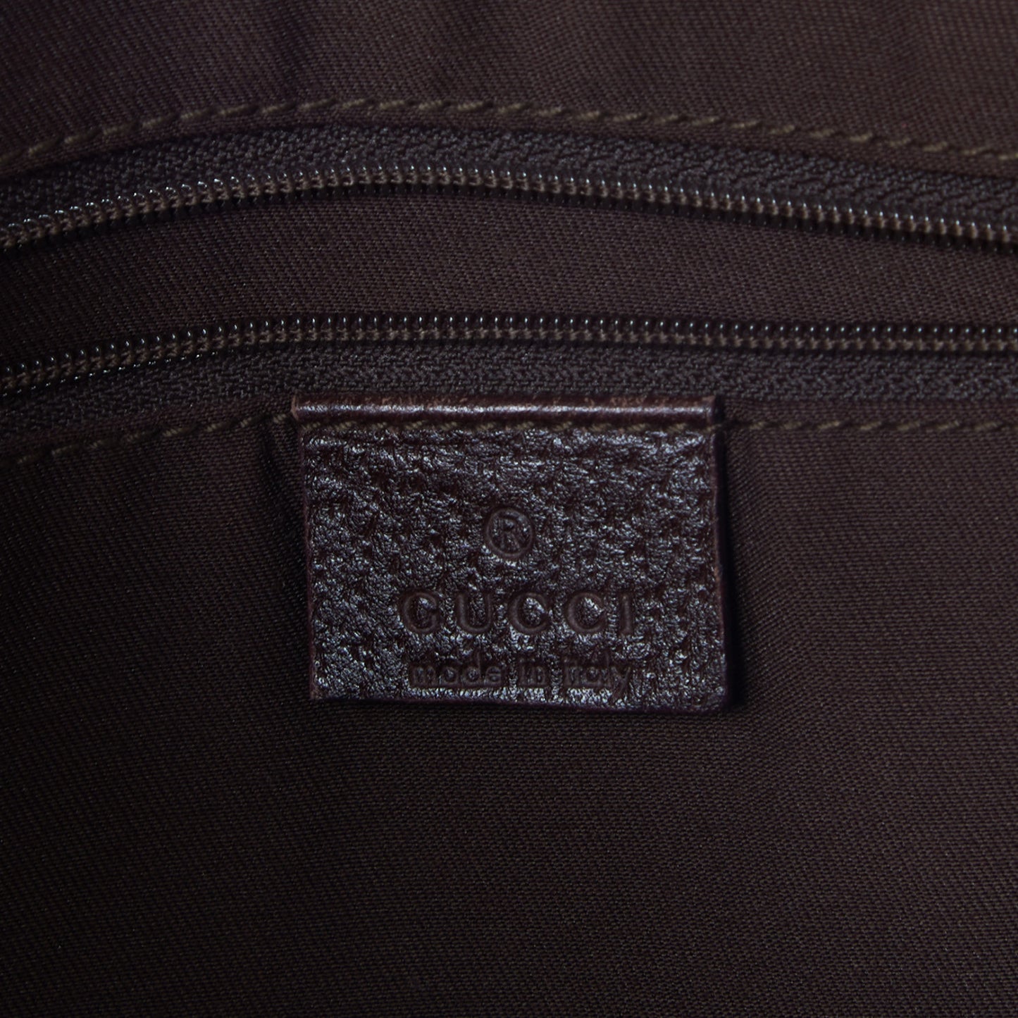 Monogram Small Abbey Tote Dark Brown