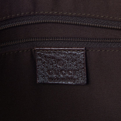 Gucci Monogram Small Abbey Tote Dark Brown 8 of 8