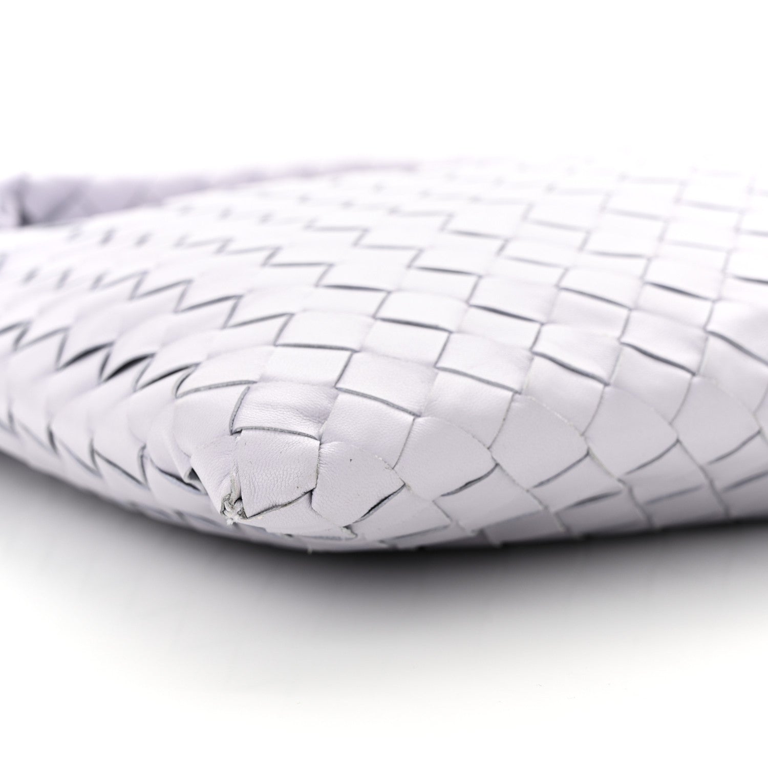 Bottega Veneta Calfskin Intrecciato Small Hop Oyster Lilac 9 of 12