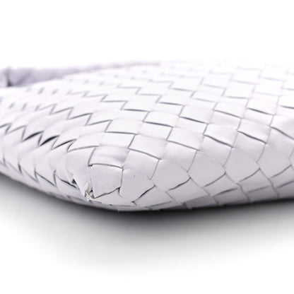 Bottega Veneta Calfskin Intrecciato Small Hop Oyster Lilac 9 of 12