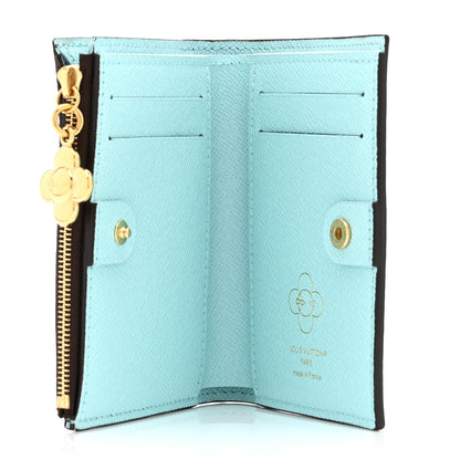 Louis Vuitton Monogram Snow Show Lisa Wallet Azur Frost 5 of 6