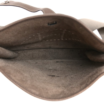 Hermes Taurillon Clemence Evelyne II PM Etoupe 5 of 12
