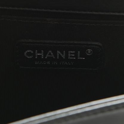 Chanel Calfskin Quilted Medium Boy Flap Black 6 of 7