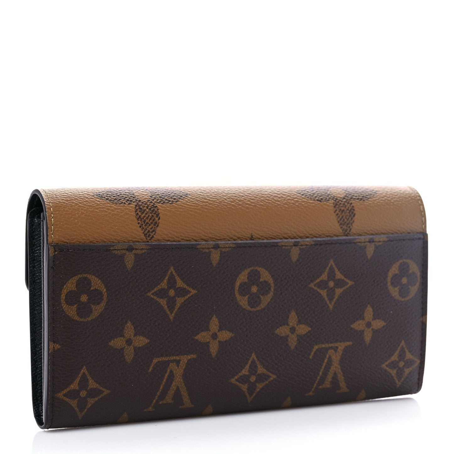 Reverse Monogram Giant Sarah Wallet