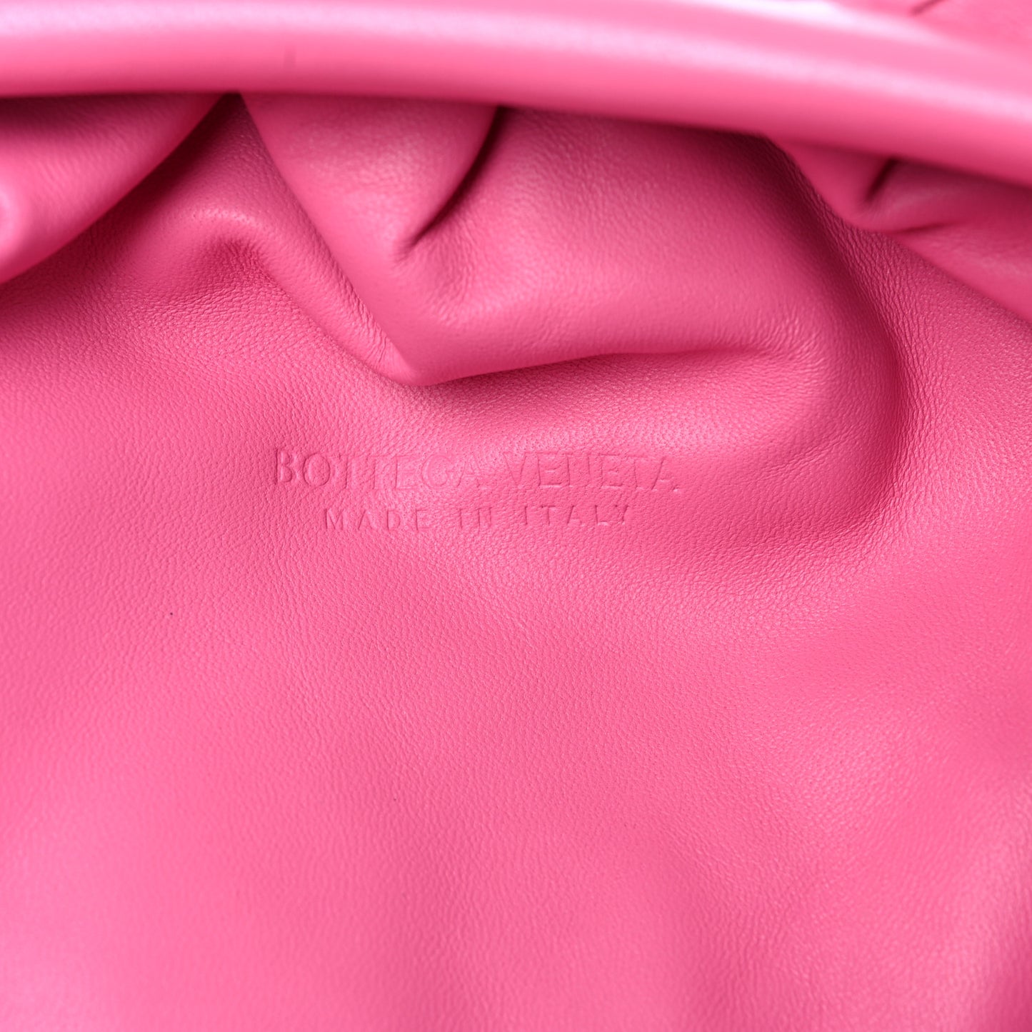 Nappa Maxi Intrecciato The Pouch Oversized Clutch Pink