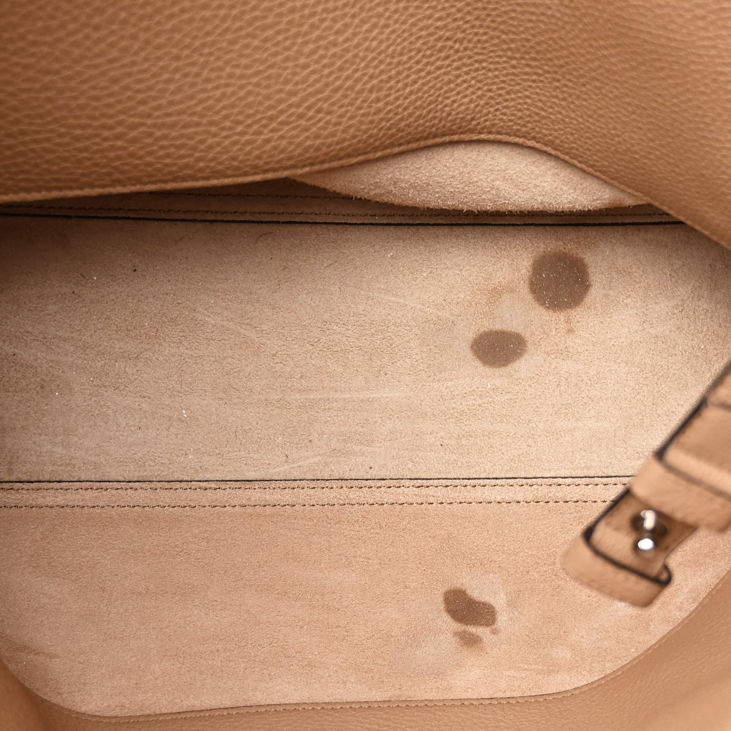 Gucci Soft Calfskin Medium Jackie Top Handle Bag Beige 5 of 15