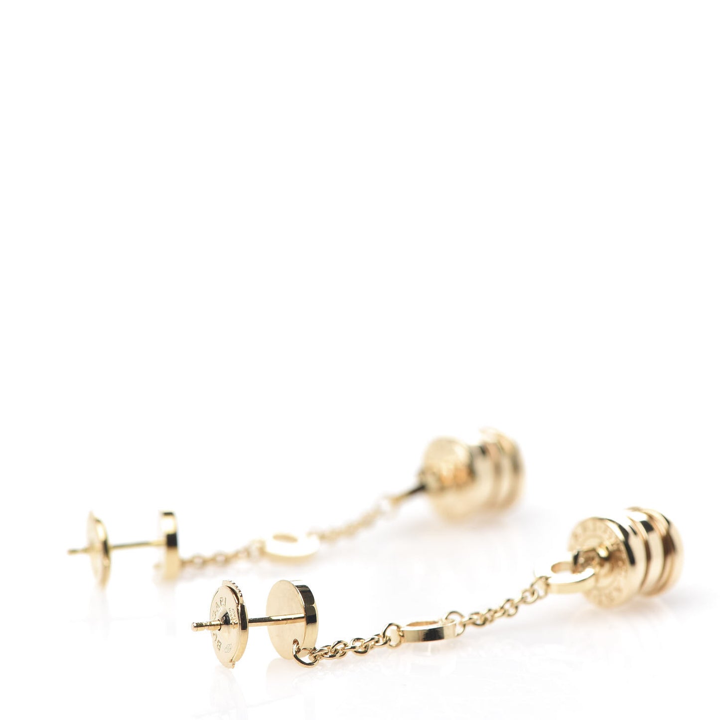 18K Yellow Gold B.Zero1 Drop Earrings