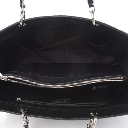 Chanel Caviar Quilted XL Grand Shopping Tote GST Black 5 of 7
