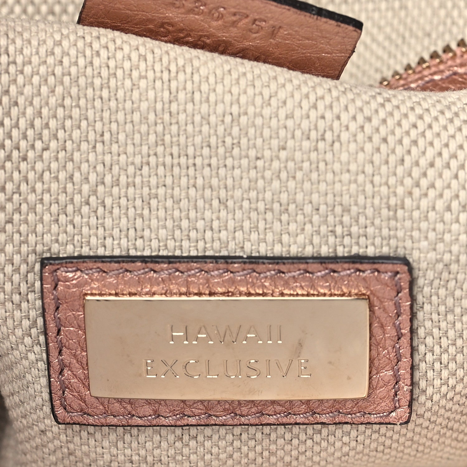 Gucci Metallic Pebbled Calfskin Small Soho Shoulder Bag Pink 8 of 13