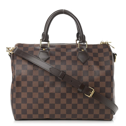 Louis Vuitton Damier Ebene Speedy Bandouliere 30 1 of 13