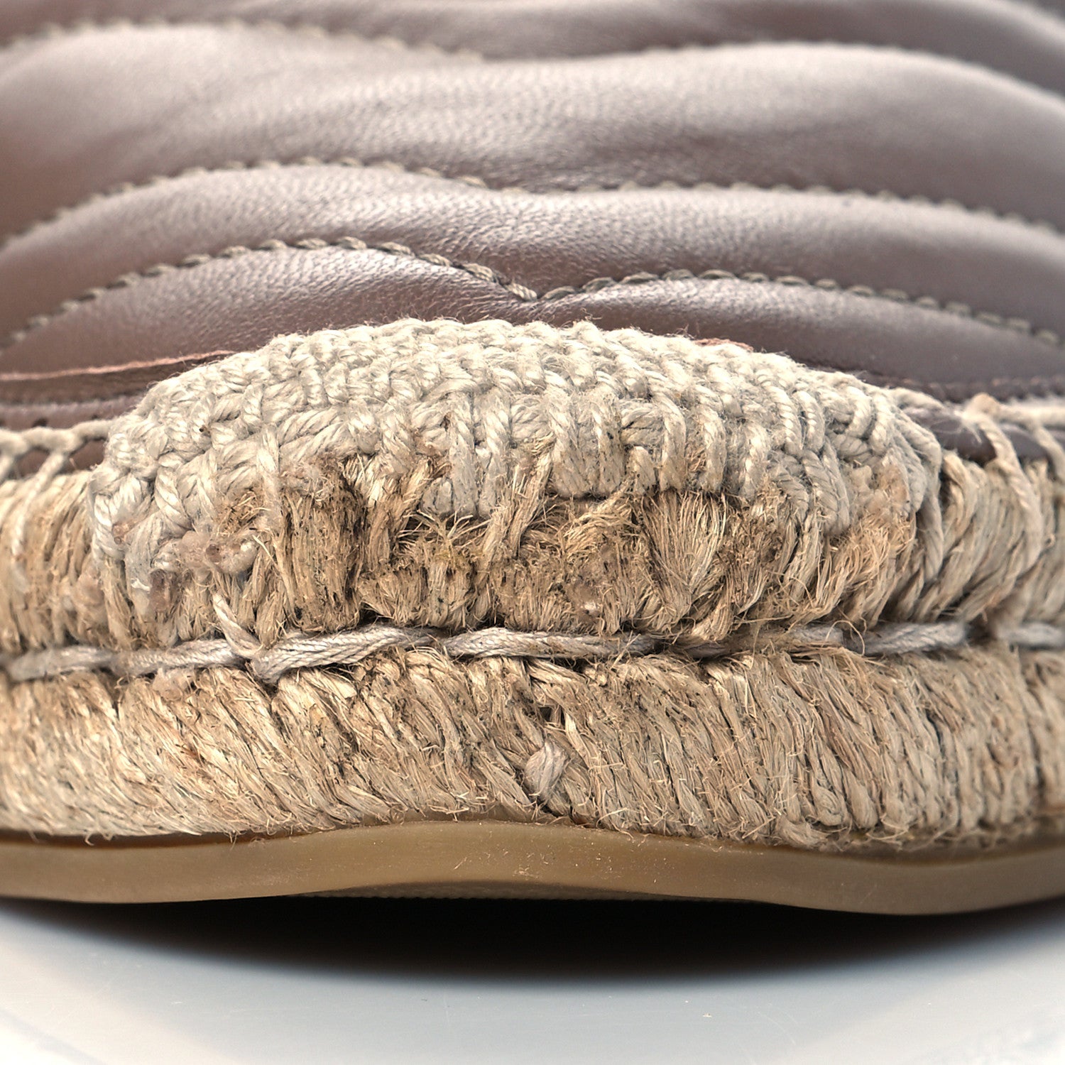 Gucci Nappa Matelasse GG Marmont Espadrilles 40 Porcelain Rose 9 of 10
