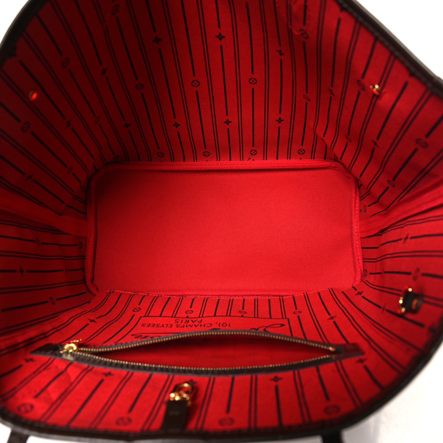 Louis Vuitton Damier Ebene Neverfull MM 5 of 12