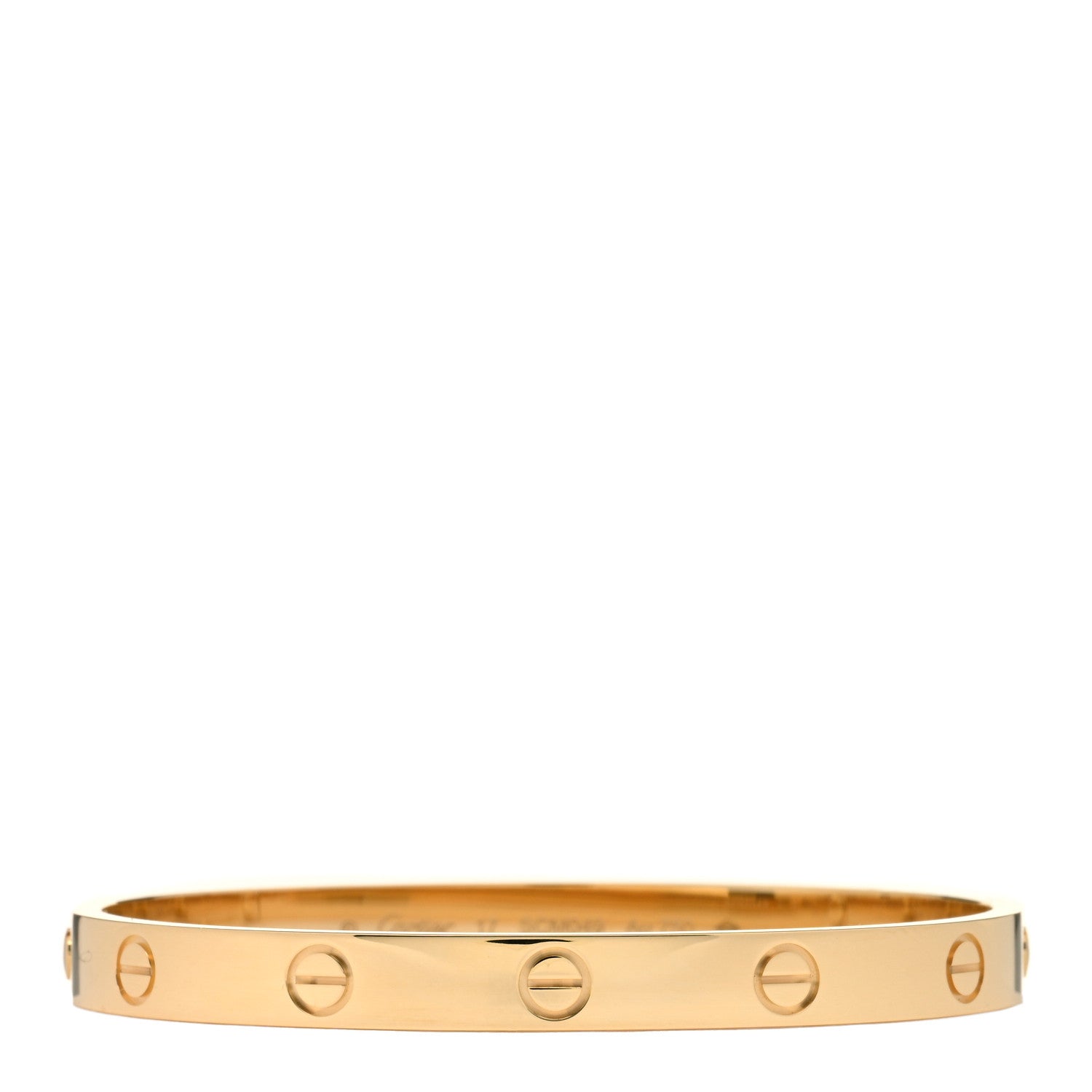 Cartier 18K Yellow Gold LOVE Bracelet 17 2 of 3