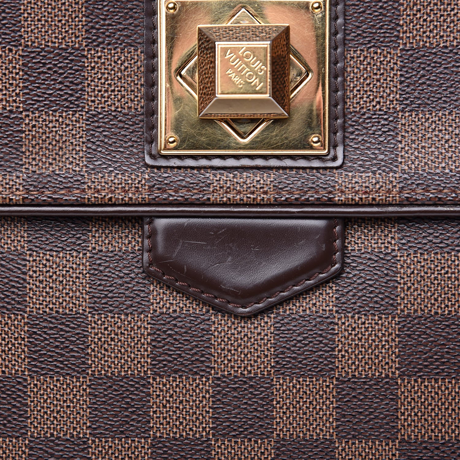 Louis Vuitton Damier Ebene Bergamo GM 13 of 16