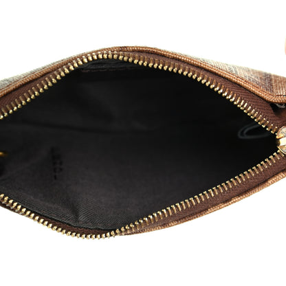 Fendi Zucchino Spalmati Forever Coin Pouch Key Case Nocciola 5 of 7