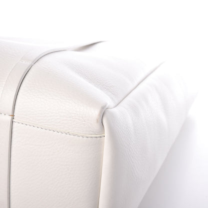 Balenciaga Smooth Calfskin Double Sided Medium Everyday Tote Optic White Black 13 of 15