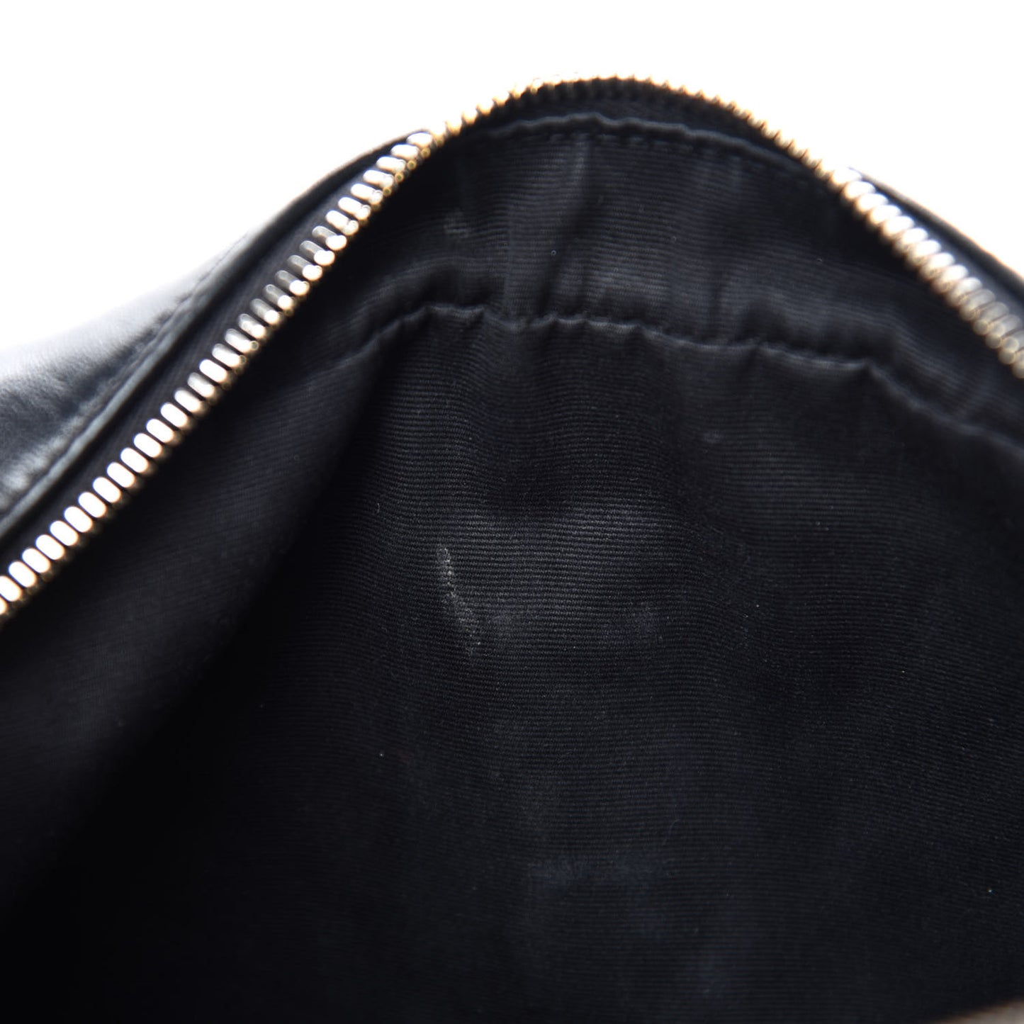 Calfskin Matelasse Monogram Lou Camera Bag Black