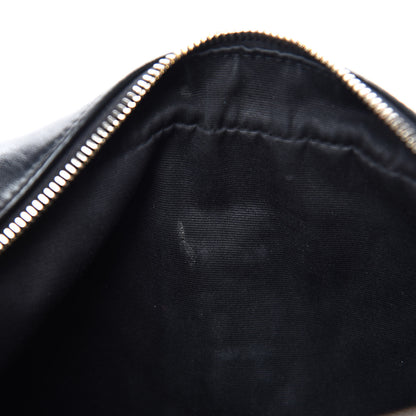 Saint Laurent Calfskin Matelasse Monogram Lou Camera Bag Black 9 of 12