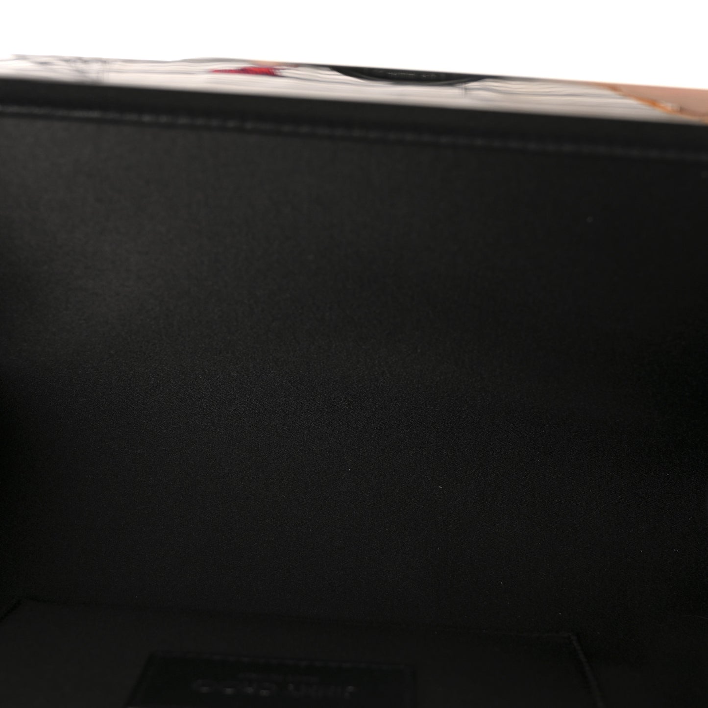 Nappa Hotfix Crystal Cayla Clutch Black